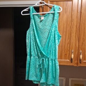 OP Teal Swim Coverup
